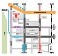 日経ホール地図